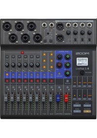 Resim Zoom Livetrak L-8 8-Kanal Dijital Mikser Recorder 