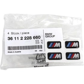 Resim Bmw 3 Serisi E46 Kasa Jant M Amblemi Takım Bmw Orjinal Marka 36112228660 