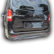 Resim Mercedes Vito Yeni Kasa Uyumlu Tek Egzoz Çıkışlı Arka Tampon Boyalı 