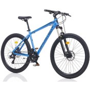 Resim Broster Astron 29 Mekanik Disk Fren Mat Mavi Gri Dağ Bisikleti Mavi 