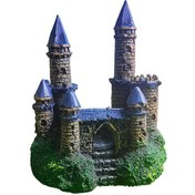 Resim Hassas Yapay Kaleler Heykelcik Sığınakları Karides Sığınakları Heykel Akvaryum Habitat Dekorları2 