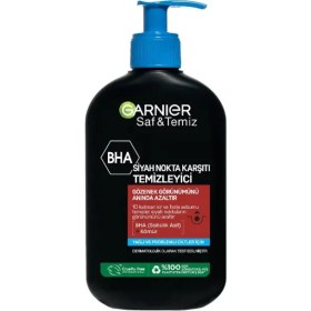 Resim Garnier Saf Temiz - Siyah Nokta Karşıtı Yüz Temizleme Jeli 250ml 