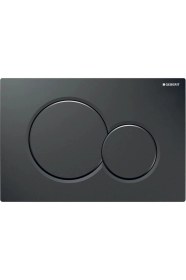 Resim Geberit Sigma 01 Kumanda Paneli Siyah 