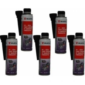 Resim Würth Dizel Enjektör Temizleyici 300 Ml 5 Adet 