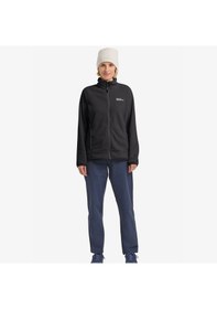 Resim Jack Wolfskin Moonrise Kadın Siyah Outdoor Polar A63263 Siyah 
