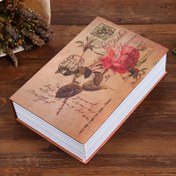 Resim 1 adet Kitap Kasa, Gizli Kitaplık Depolama Kutusu, Masaüstü, Çekmece Depolama Kutusu Anahtar Kilidi ile, Çok Fonksiyonlu Koleksiyon, Para Takı, Gizli, Özel Öğeler Depolama İçin Kasa Para Kutusu 