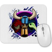 Resim Baskı Dükkanı Shovel Knight Head Mouse Pad 