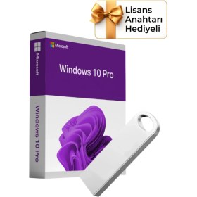 Resim Windows 10 Kurulum Dosyalı USB Bellek 16GB (Lisans Anahtarı Hediyeli) 