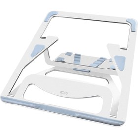 Resim WIWU S100 Laptop Standı 5 Kademeli Katlanabilir Macbook Stand Alüminyum Alaşım 