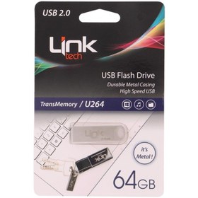 Resim Linktech U264 Ultra 64gb Metal Usb Flash Bellek 25mb/s 