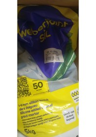 Resim 1 Kg Weberjointsil Antrasit Derz Dolgu 1 Kg 