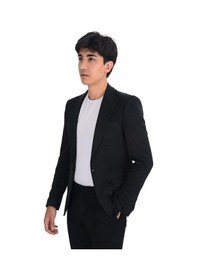 Resim Cengiz İnler Menanj Tek Düğme Slim Fit Erkek Ceket 001 