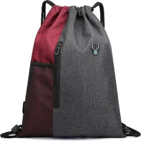Resim Fashion Smart Ipli Sırt Çantası Spor Salonu Çantası Fermuarlı ve Su Şişeli Büyük Örgü Cepli (Yurt Dışından) 