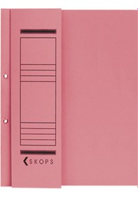 Resim Yarım Kapak Kapsüllü Karton Dosya 500 Adet Pembe 