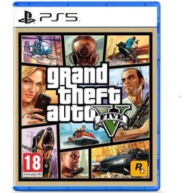 Resim Sony Grand Theft Auto V Rockstar Aksiyon Oyunu PS5 12+ Yaş Tek Oyuncu Desteği 