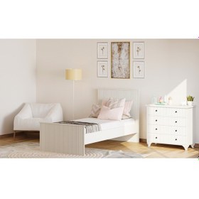 Resim Rabi Mobilya İrem Country Karyola 90x190 