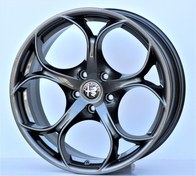 Resim R1 Wheels 18 inç 5*98 ET40 Füme Jant Takımı (J-818) 