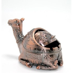 Resim Neva Prime Metal Deve Figürlü Küllük 