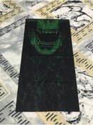 Resim Olympus plus YEŞİL KAFATASI İSKELET KURUKAFA Tasarımlı Motorcu Buff Maske Outdoor Boyunluk Unisex Bandana 