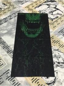 Resim Olympus plus YEŞİL KAFATASI İSKELET KURUKAFA Tasarımlı Motorcu Buff Maske Outdoor Boyunluk Unisex Bandana 
