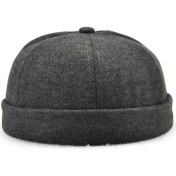 Resim Xphone Store G12788 Retro Şapka - Koyu Gri (Yurt Dışından) 