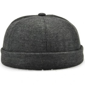 Resim Xphone Store G12788 Retro Şapka - Koyu Gri (Yurt Dışından) 