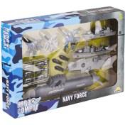 Resim Sunman 4296 Jet Uçak Gemisi ve Denizaltı Askeri Oyun Seti -Sunman 