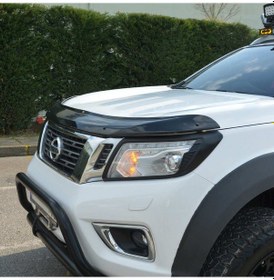 Resim Cappafe Nissan Navara Ön Kaput Koruyucu Rüzgarlığı 4Mm Akrilik 
