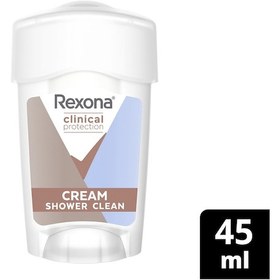 Resim Rexona Clinical Protection Shower Clean Kadın Stick Deodorant 45 ML + Rexona Men Clinical Protection Active Fresh Stick Deodorant 45 ML 