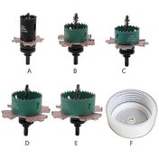 Resim Downlight Delik Testeresi Kesici Matkap Ucu Delik Kesici Alçıpan Delik Delme Seti P20211224580 50x80x3 