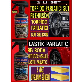 Resim Ribbon Car Wax MOTOR RV ( SUSUZ MOTOR TEMİZLEME TEMİZLEYİCİ SIVI ) 500 ML + MOTOR PROTOCTİON ( motor koruma parlatma CİLASI ) 500 ml 