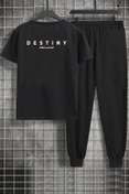 Resim trendypassion Unisex Destiny Baskılı 2'li Eşofman Takımı 