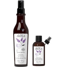 Resim Akita Doğal Yağı Alınmamış Lavanta Suyu Set 