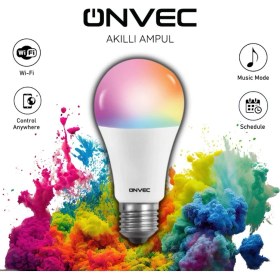 Resim Yes Lighting Onvec Akıllı LED Ampul 9W - Renkli 