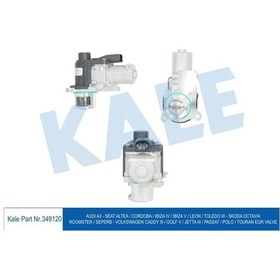 Resim KALE 349120 EGR VALFI A3 1.9 TDI 2.0 TDI 03-10 CADDY III GOLF V J 