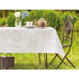 Resim Madame Coco Exorde Pvc Masa Örtüsü Mpv-39100 X 140 Cm-gri 