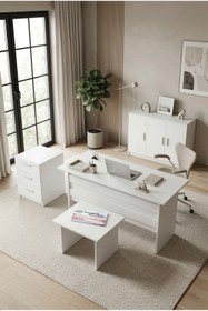 Resim Yurudesign Vario Abce Ofis Büro Masa Takımı 3 Renk 