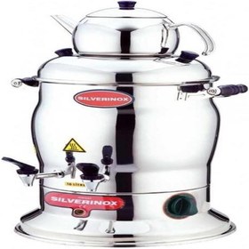 Resim Işıkgaz Çift Demlikli Semaver 10 Lt Gastrontepe 