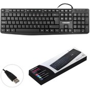 Resim Concord C-72 Kablolu USB F Klavye (İthalatçı Garantili) 