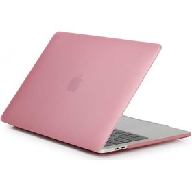 Resim Apple Uyumlu MacBook 13.3’ Pro 2022 M2 Zore MSoft Mat Kapak-Pembe Pembe 