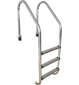 Resim 5 Basamaklı AISI-304 Kalite Paslanmaz Muro Havuz Merdiveni 