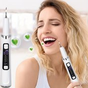 Resim Taşınabilir Elektrikli Diş Temizleyici, LED Aydınlatması, USB ile Şarj Edilebilir, Güçlü ve Ayarlanabilir Titreşimler, Ev Kullanımı ve Seyahat İçin Uygun, Sevgilileriniz İçin Mükemmel Bir Hediye. 