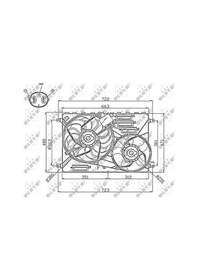 Resim Nrf 47756 Fan Motoru Lr002660 Lr011905 