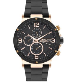 Resim Slazenger Sl.09.2160.2.01 Quartz Çelik Siyah 46 Mm Erkek Kol Saati 