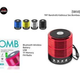 Resim RONA STORE Subzero Sb50 Sound Bomb Çoklu Bağlantılı Kablosuz Mini Hoparlör 