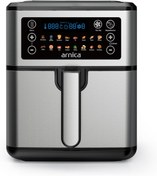 Resim arnica GH22230 Airfryer Sıcak Hava Fritözü Gri Siyah 