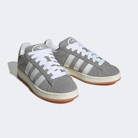 Resim adidas Campus 00S Unisex Gri Spor Ayakkabı Düz Hq8707 Gri 