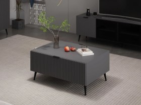 Resim Minar Kale Orta Sehpa Plus Antrasit/antrasit Siyah 