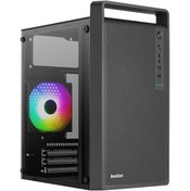 Resim AEROCOOL Ae-cs109s500 Cs-109 500w 1x120mm Frgb Usb 3.0 Micro Atx-mini Itx Siyah Boş Bilgisayar Kasası 