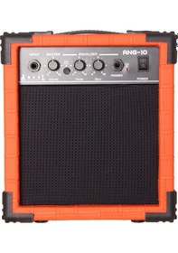 Resim Angel Ang-10-or 10 Watt Elektro Gitar Amfisi - Turuncu Başlangıç - Çalışma Amfisi Canlı Renk Seçeneği, Taşınabilir Hafif Gövde, Entegre Taşıma Kolu Ölçüler: 235 X 155 X 235 Mm 